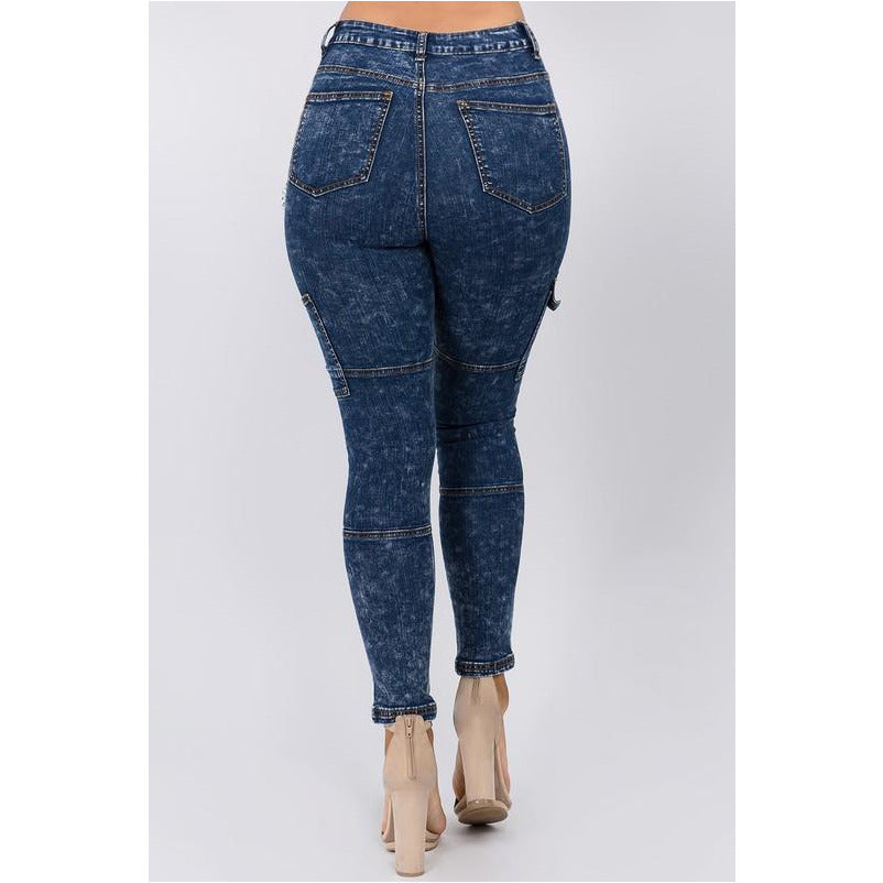 Bella High Waist Jeans - Tarus Stylish Boutique 
