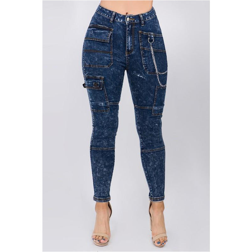 Bella High Waist Jeans - Tarus Stylish Boutique 