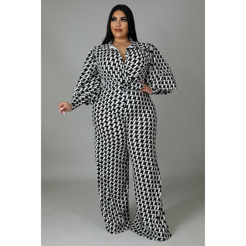 BOO UP JUMPSUIT - Tarus Stylish Boutique 